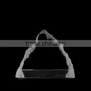 Optic Crystal Glass Blank Iceberg For Souvenirs Office Decoration JKC-0076 thumbnail-4