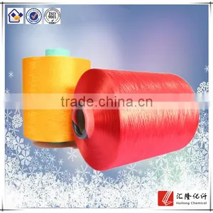 Dope Dyed Dty in 100% Polyester 150/144 Him Dty Yarn thumbnail-1