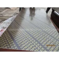 UNOPLEX BRAND FILM FACED PLYWOOD. MR GLUE, POPLAR CORE, BROWN PRINTED FILM thumbnail-2