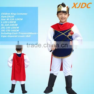 Sexy Adults Mens Carnival Costumes With Long Red Cape thumbnail-3