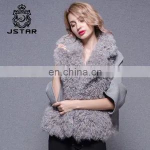 Lamb's Lapel Cashmere Latest Design Coats Womens Wool Coat thumbnail-2