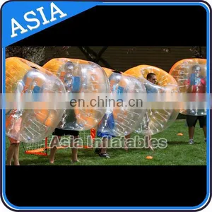 Inflatable Body Zorbing Bumper Ball For Human Playing Football thumbnail-1