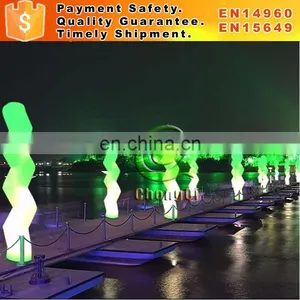 Inflatable Light Column Party Decoration Inflatable Cone With Led Light Inflatable Lighting Tower thumbnail-2