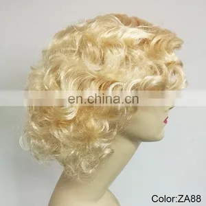 Carnival Hollywood Diva Blond Short Wigs P-W230 thumbnail-2
