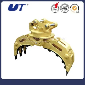 Hydraulic Log Grapple for Mini Excavator thumbnail-1