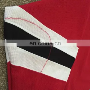 NHL 100% Polyester Custom Name/Number Red Chicago Blackhawks Hockey Jersey For Fans thumbnail-4