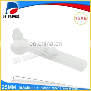 New 25 mm Rotating Button Badge Machine Combination + 500 Sets of Badge Material + Adjust Circle Cutter thumbnail-2