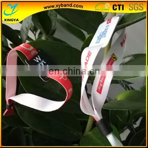 Custom Woven Polyester Uhf Rfid Wristband thumbnail-4