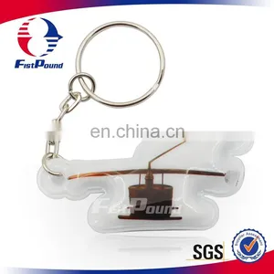 Custom PVC Key Ring,can do a Keychain Containing LED Lights. thumbnail-2