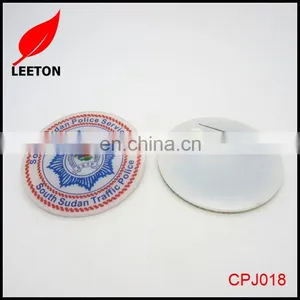 Factory Supply Custom Round Plastic Name Badge thumbnail-3