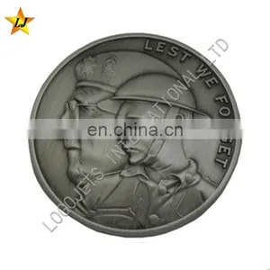 Metal Pewter Coins Trophy Craft Medallion for Souvenir Gifts thumbnail-1