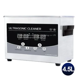 Ultrasonic Cleaning Machine 4.5L Electronic Components Glasses Lab Hardware Small Parts PCB Board Ultrasound Bath Washer thumbnail-1