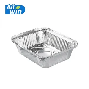 600ml Foil Container, Aluminum Loaf Pan Aluminum Foil Container for Baking Dishes&pans thumbnail-1