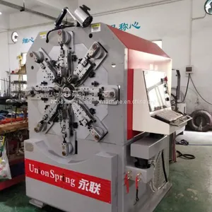 CNC 12 Axis Camless Spring Forming Machine Wire Rotating Spring Machine thumbnail-4