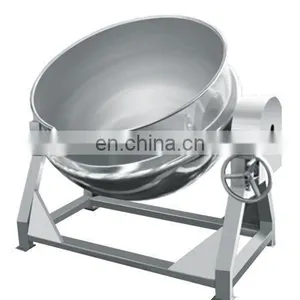 Steam Heating Jacketed Cooking Kettle Cooking Pot Electric Sandwich Pot thumbnail-1