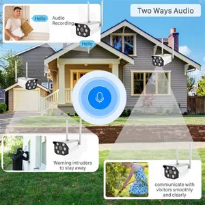 H. 265 3.0MP IR Bullet Security Surveillance HD WiFi IP Camera With Voice Alarm thumbnail-4