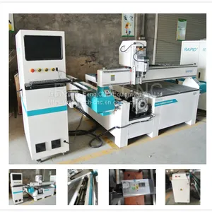 Economic CNC Router With Rotary Axis 4 Axis Cnc Machine thumbnail-1