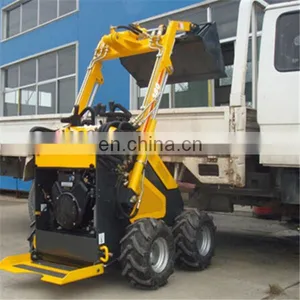 Hysoon Utility Skid Steer Loader Mini Digger for Garden thumbnail-7
