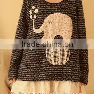 Mori Girl Elephant Dress and Elephant Sweater thumbnail-1