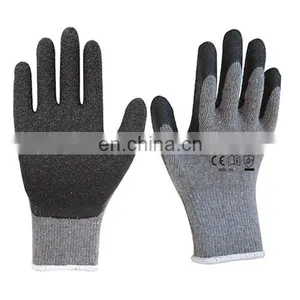 Economic Type Latex Coated Work Diamond Grip Work Glove Cheap Price Factory Supply thumbnail-4