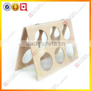 Countertop Using Wood Acrylic Food Display Rack thumbnail-1