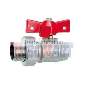 High Quality 1/2" 3/4 Brass Ball Valve thumbnail-1