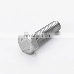 Metric SS316 DIN 933 DIN931 Hexagonal Head Bolts Stainless Steel Grade A4-70 A4-80 thumbnail-1