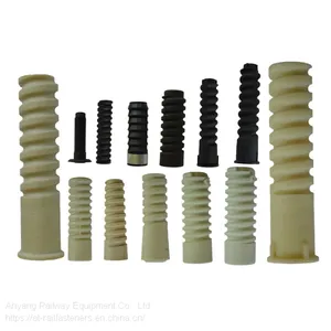 Rail Plastic Nylon Dowel for Railway Track Fastening System thumbnail-1