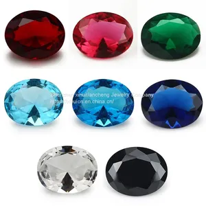 Small Size 0.6~2.4mm 10PCS~10000PCS Oval Moissanite Oval Brilliant Cut Loose Germ Stones Круглый Белый Цирконий thumbnail-1