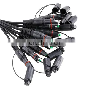 Outdoor Waterproof Pre Connectorized Optitap Drop Cable Hardened Optitap Fiber Connector With SST Drop Cable thumbnail-5
