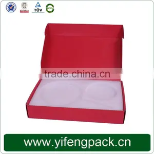 Corrugated Paper Carton Box/Red Corrugated Packaging Box thumbnail-1