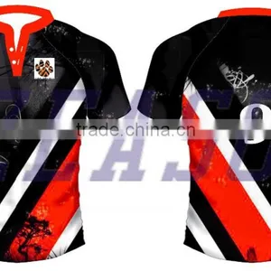 Cool Design Men's Rugby Uniform 100% Polyester Rugby Shirts Wholesale thumbnail-4