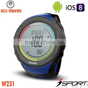 Bluetooth Connection Calorie Counter Smart Watch Heart Rate Monitor thumbnail-1