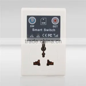 Smart Home SMS/Dial Switch ON/OFF 2200W Universal Remote Controlled GSM Power Socket Suitable for US/ UK/ EU Stand Plug thumbnail-4