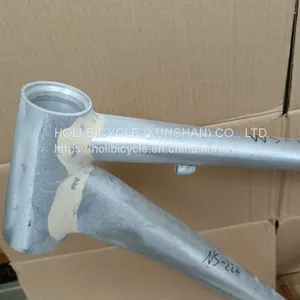 Alloy 6061 Aluminium Bicycle Frames Road Bike Frame With Smooth Welding thumbnail-2