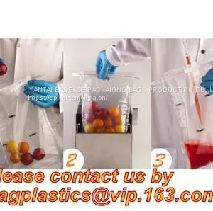 TWIRLEM BAG, STERILE BAG, STOMACHER OPEN TOP BAG, FILTERED BAGS, FILTER BAG, FILTRA BAG, BLENDER BAG thumbnail-1