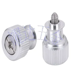 Floating Spring Screw PF11MF-M4-0/1/2-BL Captive Screw Stainless Steel Screw thumbnail-1