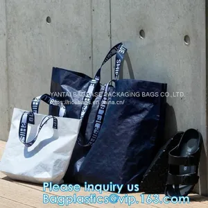 Super Strong Promotional Matt Laminated PP Woven Shopping Luggage Packing Bag With Zipper Luggage Shopping Bag thumbnail-1
