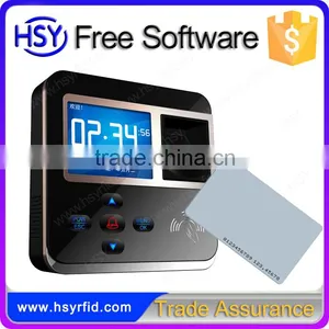 Biometric Time Attendance for Time Recorder and Fingerprint Access Control With TCP/IP RS485 USB Interface and Software thumbnail-1