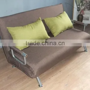 Modern Appearance Metal Structure Living Room Futon Sofa Bed Cheap thumbnail-1