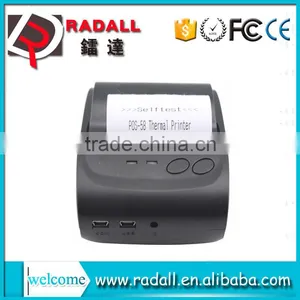 Trade Assurance 5802LD 58mm Bluetooth Thermal Printer Andriod Smartphone/pc/computer Mini Cheap Printer thumbnail-1