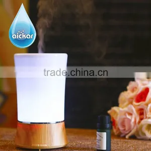 Aromatherapy Essential Oil Diffuser Wood Grain SPA Decor Ultrasonic Atomizing Diffuser AN-0418 thumbnail-2