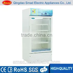 Hot Sale Glass Single Door Beverage Upright Showcase thumbnail-1