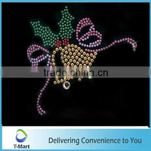 Bulk Sale T-shirt Rhinestone Pattern for Christmas thumbnail-1