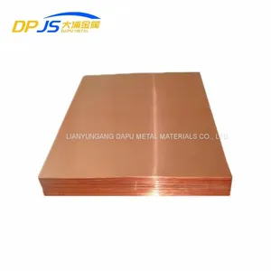 Copper Alloy Plate/Sheet C10200 C11000 C12000 Pure Copper Plate Customized China Manufacturer thumbnail-2