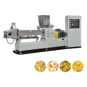 Factory New Design Top Sale Rice Corn Snack Making Machine Best Feedback Inflated Snacks Food Processing Line thumbnail-2