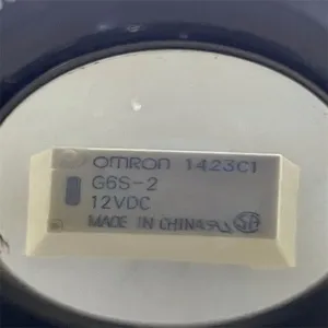 G6S-2-DC12 Omron Electronics Low Signal Relays - PCB ThruHole NonLatch 2A DPDT 12VDC 200mW thumbnail-1