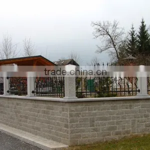 Factory Price Cheap Wrought Iron Fence Wholesale thumbnail-2
