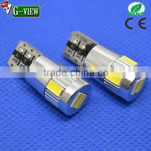 China Best T10 Canbus Led 6smd 5630 Auto Led Error Free 194 Auto Bulb T10 Led thumbnail-3