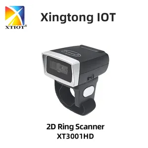 XT3001HD XTIOT Bluetooth Battery Production Warehousing SPP Wearable Scanner Fast Picking In Warehouse thumbnail-1